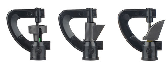 150-300KPA ガーデンファーム灌輸性能のための360度G型ホイールスプリングラー